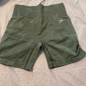 Gymshark adapt camo shorts